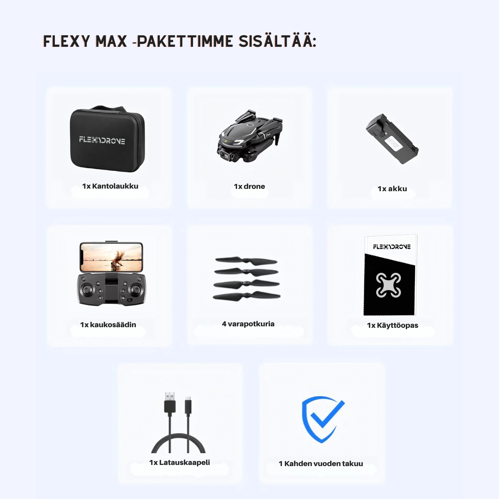 FLEXY Max - Drooni 4K